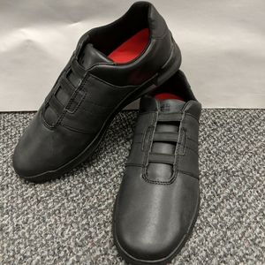 New,  Shoes For Crews slip on sneaker. Blk. 34565